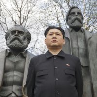 Marx, Engels i Kim Jong-un u Berlinu