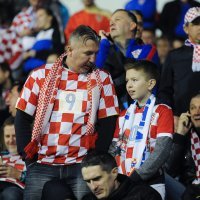 Hrvatski navijači na maksimirskom stadionu (5)
