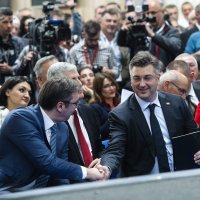 Andrej Plenković i Aleksandar Vučić