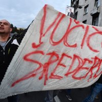 Prosvjed protiv Vučića u Beogradu