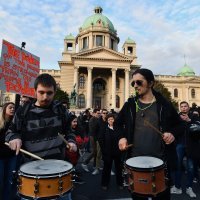 Prosvjed protiv Vučića u Beogradu