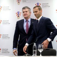 Davor Šuker i Aleksander Čeferin