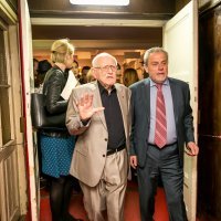 Branko Lustig i Milan Bandić