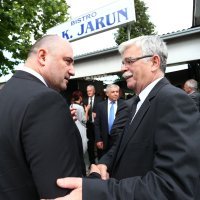 S Milijanom Brkićem na proslavi 25. obljetnice HDZ-a