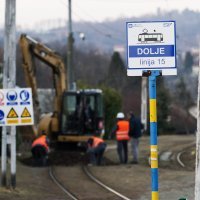 Otvoreni radovi na okretištu tramvaja Dolje (4)