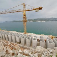 Pelješki most gradilište