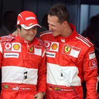 Felipe Massa i Michael Schumacher