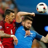 Portugal (Jose Fonte) - Francuska (Olivier Giroud)