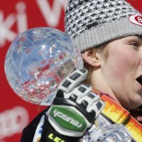 Mikaela Shiffrin mali kristalni globus