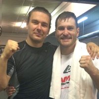 Mario Mlinarić i Stipe Miočić