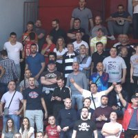 KK Cedevita - KK Crvena Zvezda MTS - Zvezdini navijači u Domu sportova