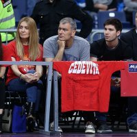 Emil Tedeschi sa suprugom Majom, sinom Emilom i kćeri Lizom