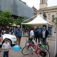 Tesla model X na Cvjetnom trgu