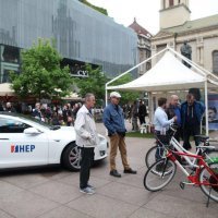 Tesla model X na Cvjetnom trgu