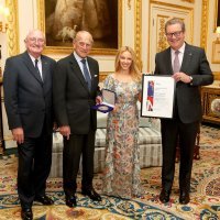 Kylie Minogue na dodjeli nagrade u dvorcu Windsor