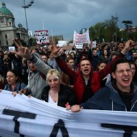 Prosvjed protiv Aleksandra Vučića u Beogradu