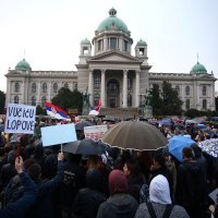 Prosvjed protiv Aleksandra Vučića u Beogradu