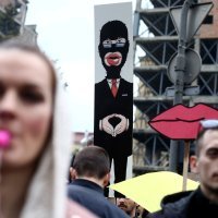 Prosvjed protiv Aleksandra Vučića u Beogradu