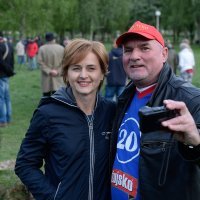 Sandra Švaljek na prosvjedu