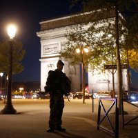 Blokiran centar Pariza