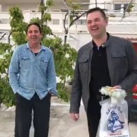 Stipe Petrina u kampanji s jajima