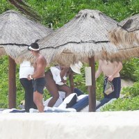 Serena Williams i Alexis Ohanian na plaži