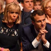 Brigitte Trogneux i Emmanuel Macron