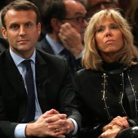 Brigitte Trogneux i Emmanuel Macron