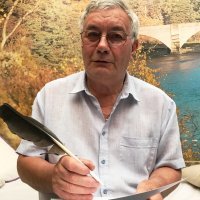 Stjepan Vokić s perom