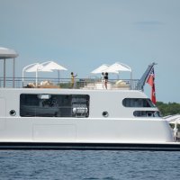 Jahta na kojoj je nedavno uživala s bivšim predsjednikom