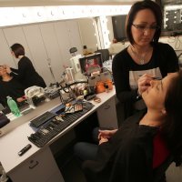 Voditeljica Jelena Paić na šminkanju 2015.