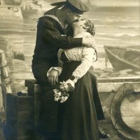 Razglednica ljubavne tematike 1914