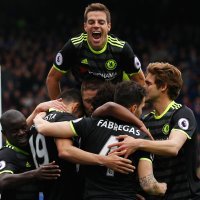 Slavlje Chelsea nakon pobjede protiv Evertona