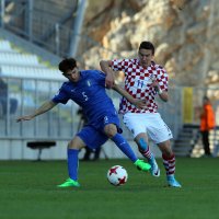 Hrvatska - Italija (U-17, Matteo Anzolin i Michelle Sego)