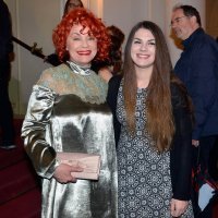 Anja Šovagović s kćerkom