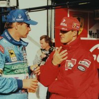 Gerhard Berger i Michael Schumacher