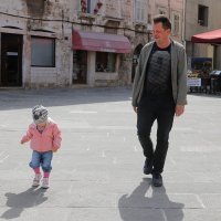 Dalibor Matanić s kćeri Lolom