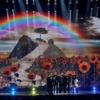 Jacques Houdek na finalnoj večeri Eurosonga