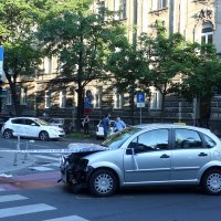 Prometna nesreća u centru Zagreba