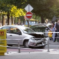 Prometna nesreća u centru Zagreba