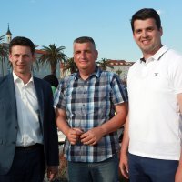 Božo Petrov, Miro Bulj, Ante Čikotić