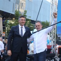 Andrej Plenković i Drago Prgomet