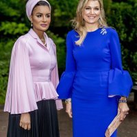 Katarska šeika Mozah Bint Nasser i kraljica Maxima