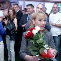 Zagreb: Slavlje u stožeru Brune Esih