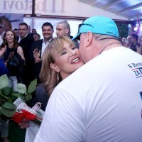 Zagreb: Slavlje u stožeru Brune Esih