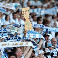 Atmosfera na Rujevici tijekom utakmice