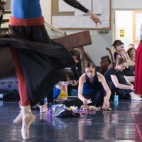 Leo Mujić na probi baleta Glembajevi