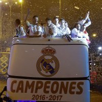 Dolazak igrača Reala na proslavu naslova prvaka