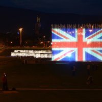 Zagrebačke fontane u znak sjećanja na žrtve napada u Manchesteru dobile su obrise zastave Velike Britanije