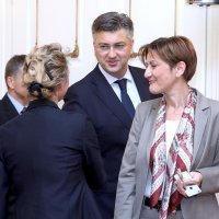 Andrej Plenković, Martina Dalić